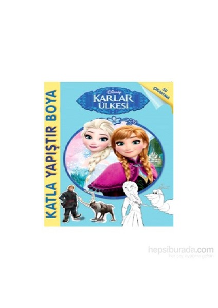 Disney Karlar Ülkesi Katla Yapıştır Boya-Kolektif