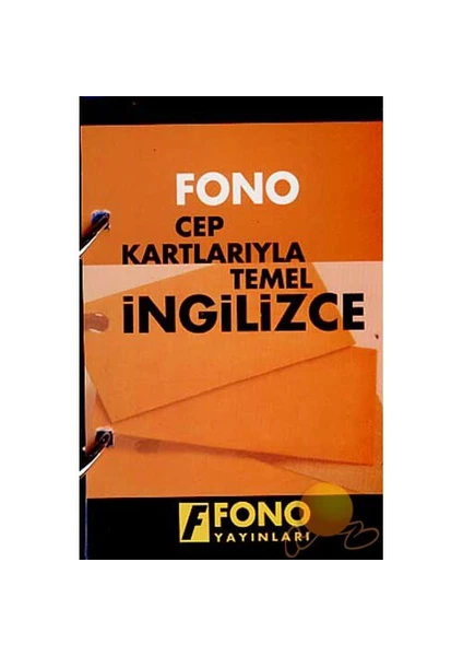 Fono Yayınları Fono Cep Kartlarıyla Temel İngilizce