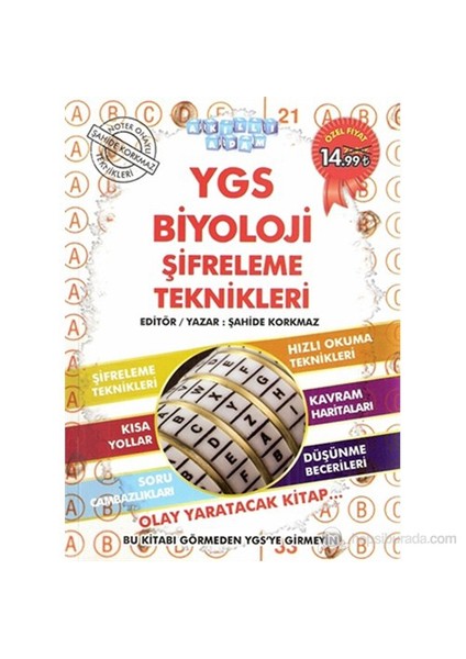 Akıllı Adam YGS Biyoloji Şifreleme Teknikleri - Şahide Korkmaz