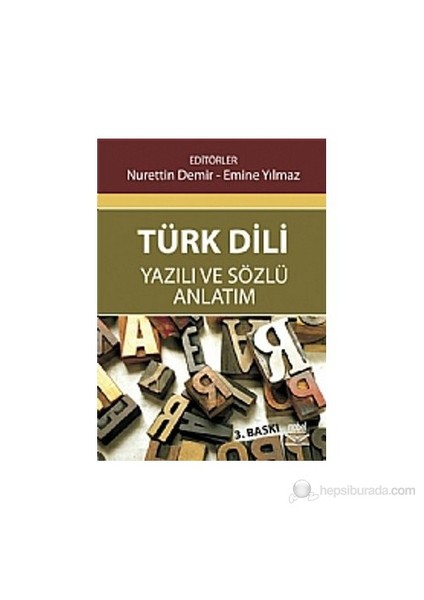 Türk Dili Yazılı Anlatım Sözlü Anlatım - Eemine Yılmaz