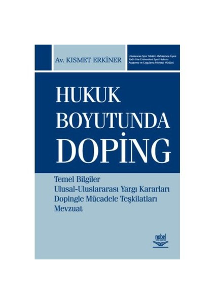 Hukuk Boyutunda Doping