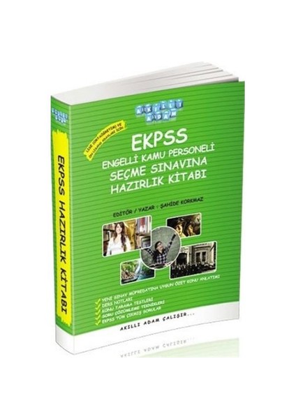 Akıllı Adam EKPSS Hazırlık Kitabı - Şahide Korkmaz