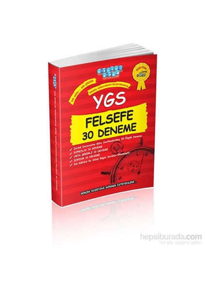 Akıllı Adam Ygs Felsefe 30 Deneme