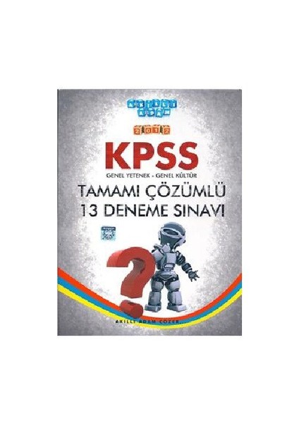Akıllı Adam KPSS Özel 13 Fasikül Deneme