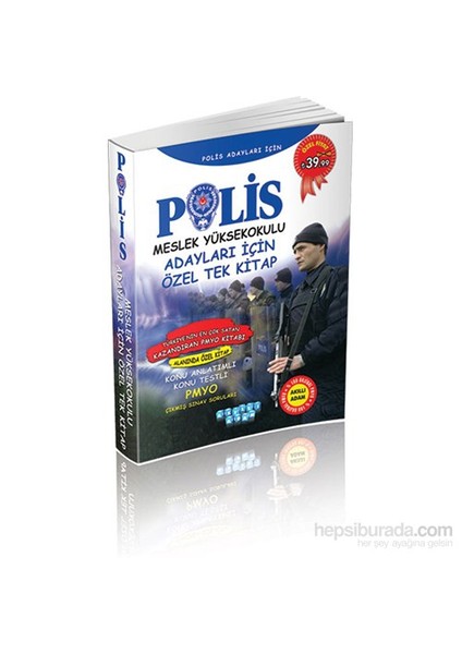 Polis Meslek Yüksekokulu Adayları İçin Özel Tek Kitap