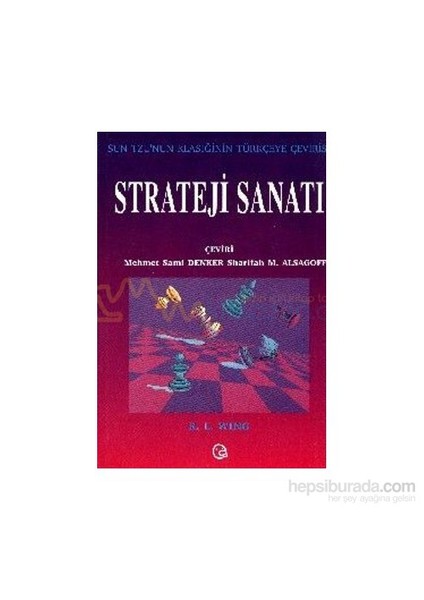 Strateji Sanatı / Sun Tzu (1995 Basım - Çeviri: Sharifah M. Alsagoff, Mehmet Sami Denker)