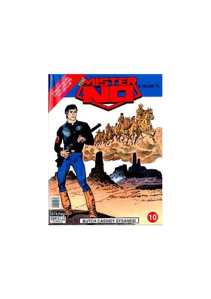 Mister No Butch Cassidy Efsanesi Sayı: 10