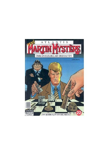 Atlantis Martin Mystere İmkânsızlıklar Dedektifi 22 On Şehir İçin On Bilmece