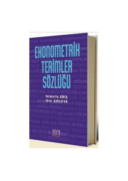 Derin Yayınları Ekonometrik Terimler Sözlüğü-Selahattin Güriş