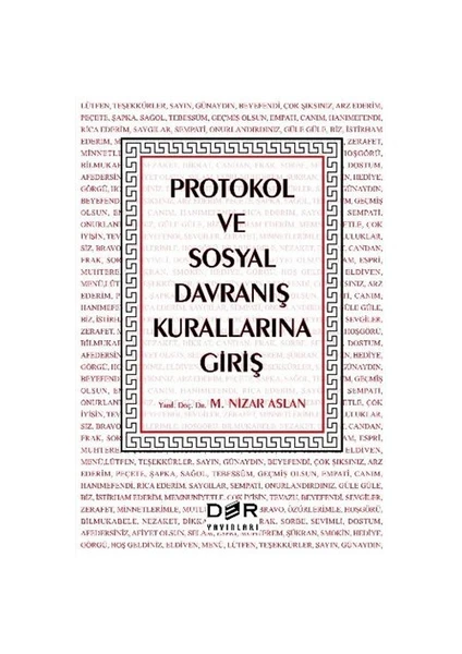 Protokol Ve Sosyal Davranış Kurallarına Giriş-M. Nizar Aslan