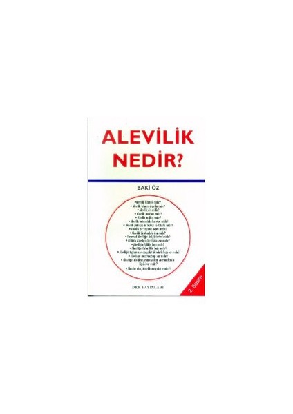 Alevilik Nedir?-Baki Öz
