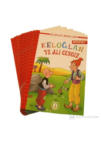 Etkinlikli Keloğlan Masalları Seti (10 Kitap Takım - Büyük Boy)