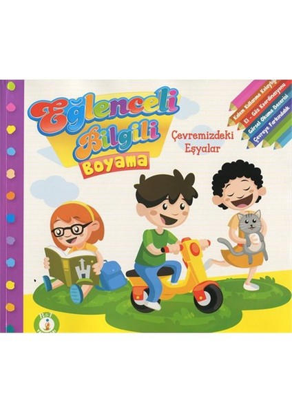 Eğlenceli Bilgili Boyama: Çevremizdeki Eşyalar