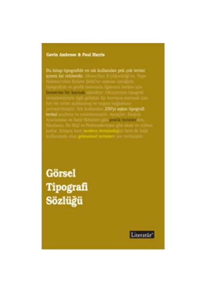 Görsel Tipografi Sözlüğü-Paul Harris