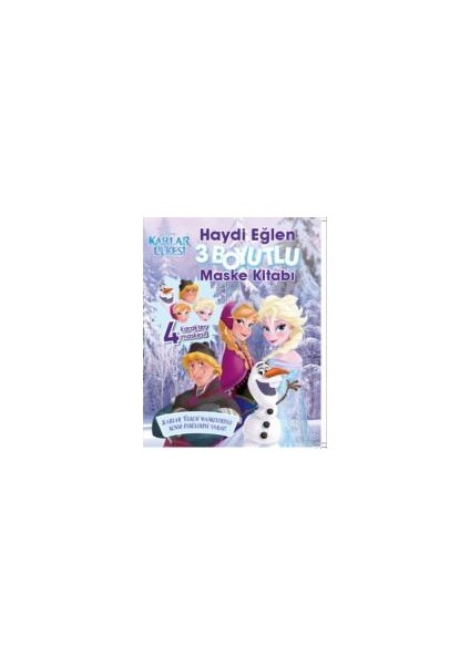 Disney Karlar Ülkesi 3 Boyutlu Maske Kitabı