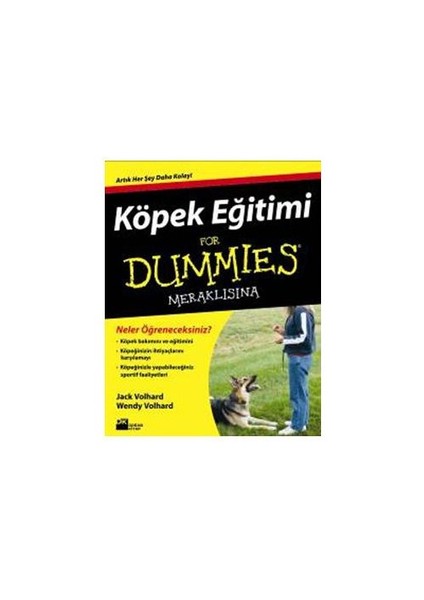 Köpek Eğitimi - For Dummies Meraklısına-Jack Volhard