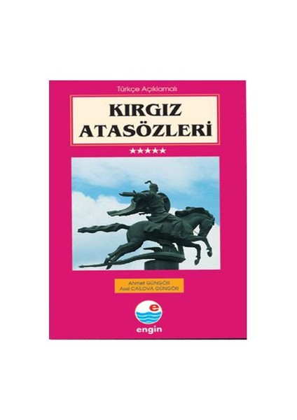 Yayınları Türkçe Açıklamalı Kırgız Atasözleri