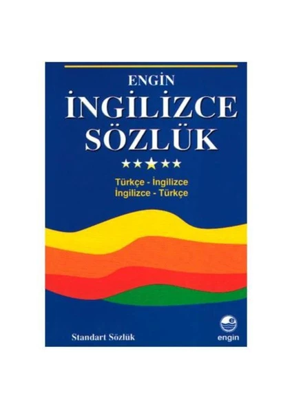 Engin Yayınevi Yayınları İngilizce Standart Sözlük