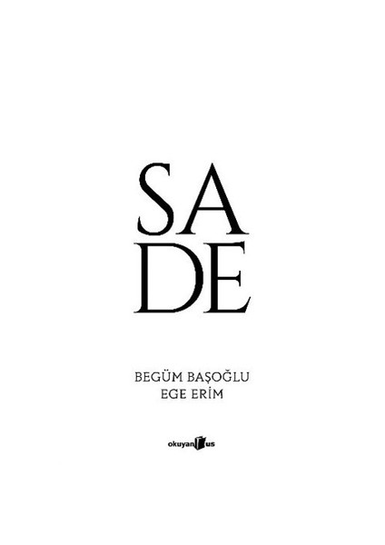 Sade - Begüm Başoğlu