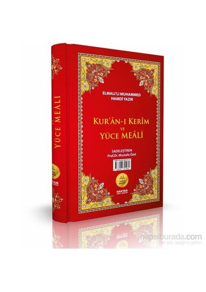 Kur’An-I Kerim Ve Yüce Meali (Rahle Boy)-Elmalılı Muhammed Hamdi Yazır