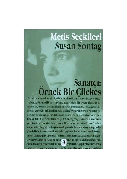 Sanatçı: Örnek Bir Çilekeş - Susan Sontag