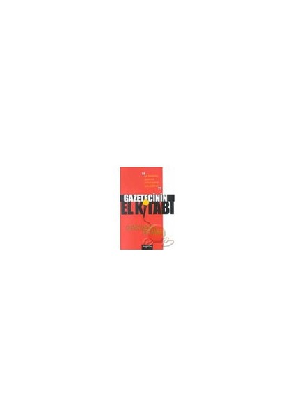 Gazetecinin El Kitabı-Christopher Browne
