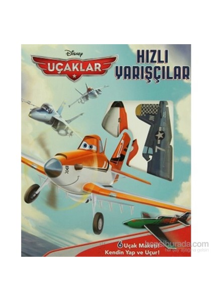 Uçaklar - Hızlı Yarışçılar - 6 Uçak Maketi! Kendin Yap Ve Uçur!