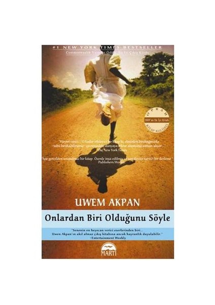 Onlardan Biri Olduğunu Söyle - Uwem Akpan