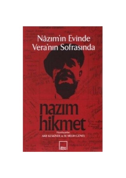 Nazımın Evinde Veranın Sofrasında-M. Melih Güneş