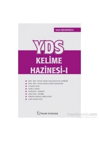 YDS Kelime Hazinesi 1