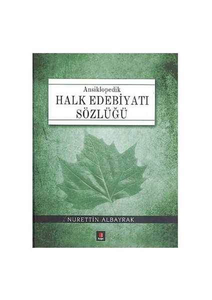 Halk Edebiyatı Sözlüğü (Ciltli)
