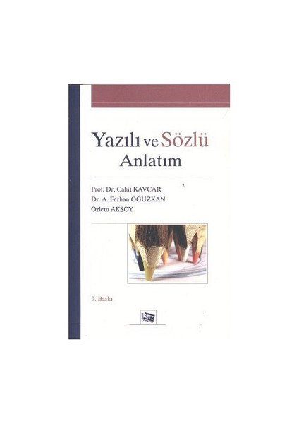 Yazılı Ve Sözlü Anlatım