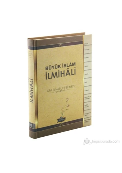 Büyük İslam İlmihali - Şamua Kağıt Fihristli - Ömer Nasuhi Bilmen