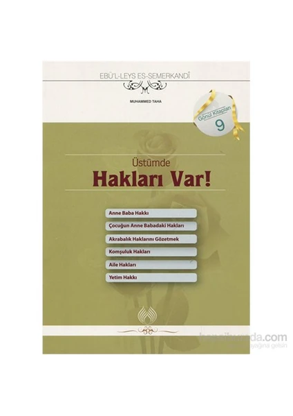 Üstümde Hakları Var-Ebu'L Leys Semerkandi