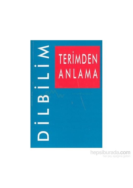 Dilbilim Terimden Anlama