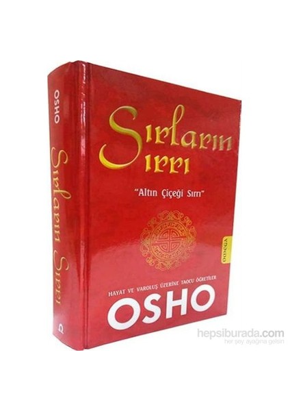 Sırların Sırrı Ciltli-Osho (Bhagwan Shree Rajneesh)
