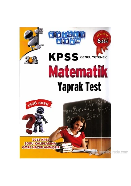 Akıllı Adam Kpss Genel Yetenek Matematik Yaprak Test