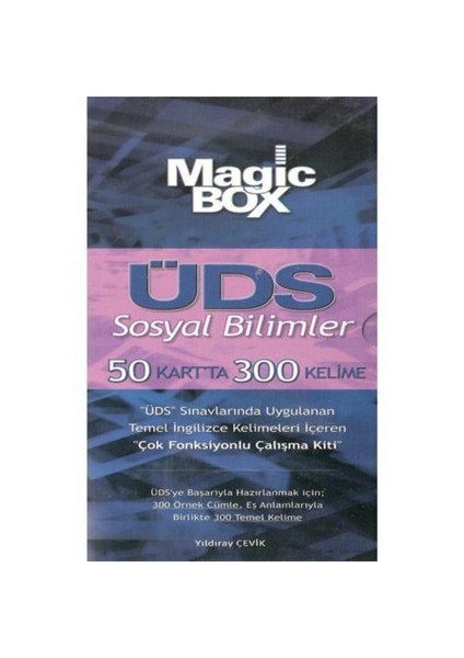 ÜDS SOSYAL BİLİMLER - 50 KARTTA 300 KELİME