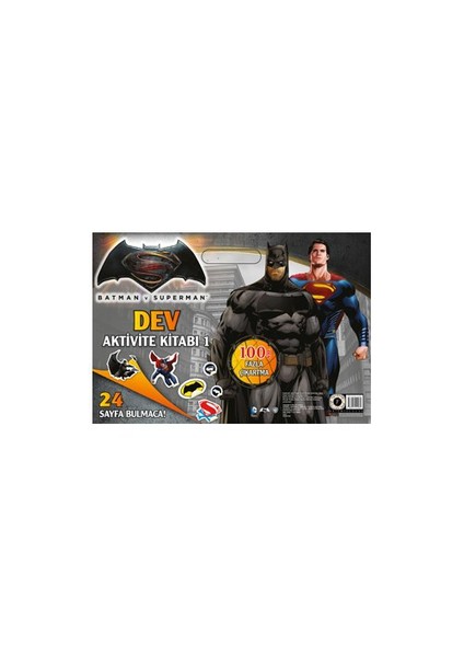 Batman V Superman Dev Aktivite Kitabı 1