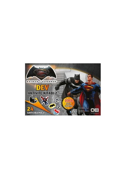 Batman V Superman Dev Aktivite Kitabı 2