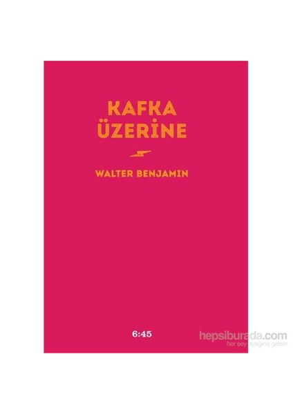 Kafka Üzerine-Walter Benjamin