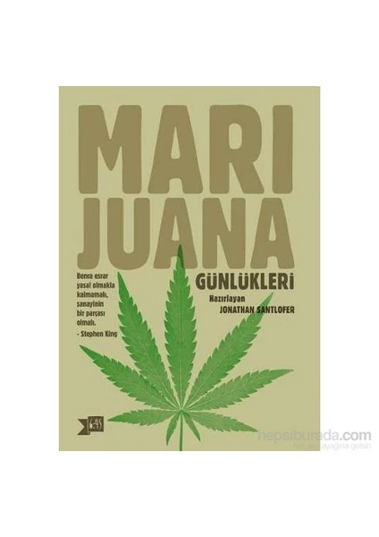 Marijuana Günlükleri - Jonathan Santlofer