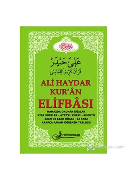 Kuran Elifbası (Kod: F011)