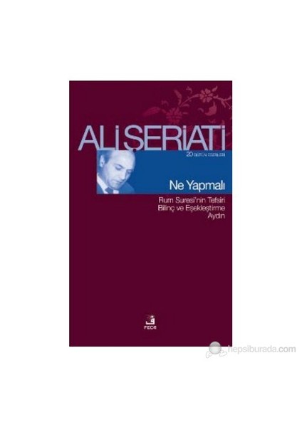 Ne Yapmalı-Ali Şeriati