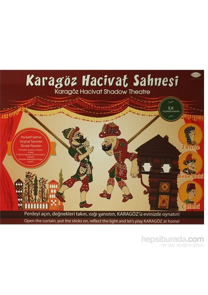 Karagöz Hacivat Sahnesi / Karagöz Hacivat Shadow Theatre (Kutulu)