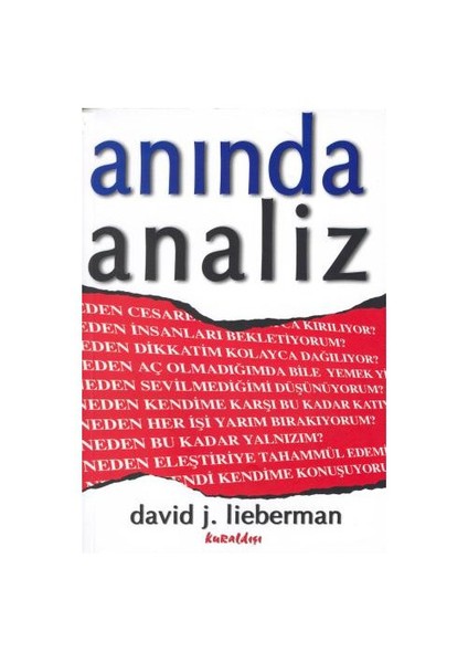 Anında Analiz - David J. Lieberman