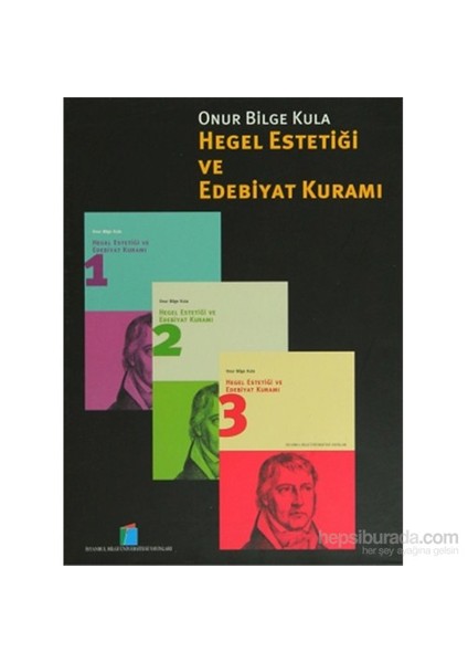 Hegel Estetiği Ve Edebiyat Kuramı (3 Cilt Takım) Kutulu-Kolektif