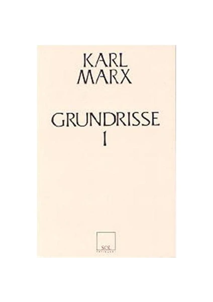 Grundrisse 1-Karl Marx