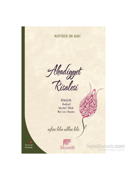 Ahadiyyet Risalesi-Muhyiddin İbn Arabi