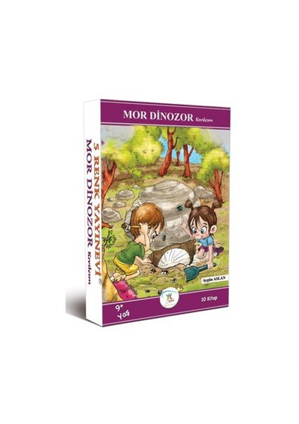 3. Ve 4.Sınıf Mor Dinazor Kıvılcım Hikaye Seti İlkokul